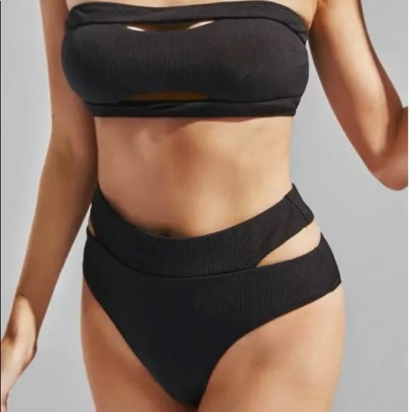 Black Two piece swimsuit - Picture 2 of 12